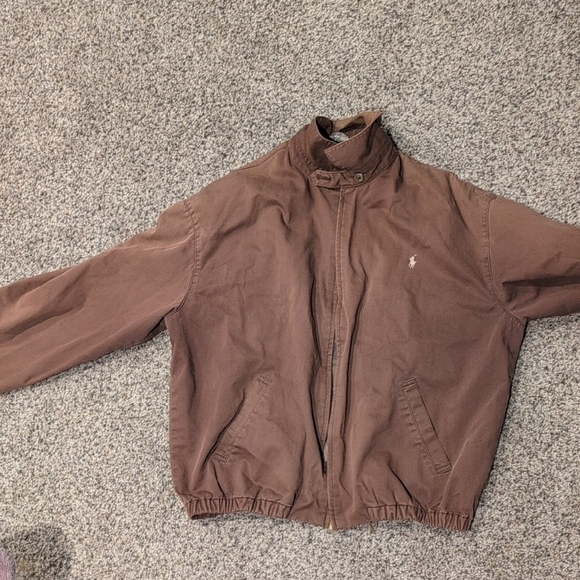 Vintage Polo by Ralph Lauren Men's Chocolate Brown Jacket Sz Lg - Picture 10 of 10